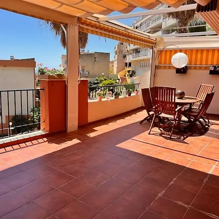 Apartament Costa Malaga Muy Acogedor Con Vistas Al Mar Terraza Gigante Verano E Invierno Parking *
